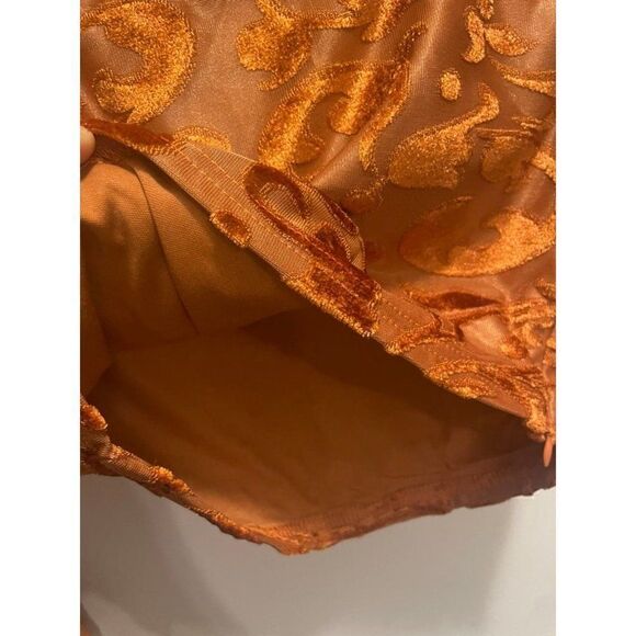 New On Twelfth Velour Long Sleeve Crop Top Small - Picture 8 of 12